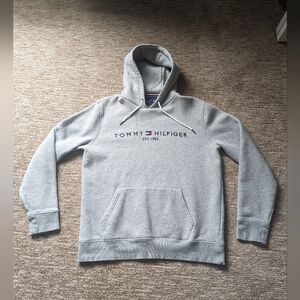 Men's Tommy Hilfiger Hooded Sweatshirt | Tommy Hoodie XL | Organic Cotton